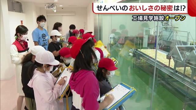 教えて せんべい の作り方 新発田市に工場見学施設 ぱりんぴあ がオープン 新潟 県内ニュース Nst新潟総合テレビ